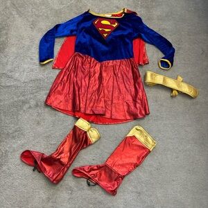 Rubies Supergirl Halloween Dress Up Costume Girls